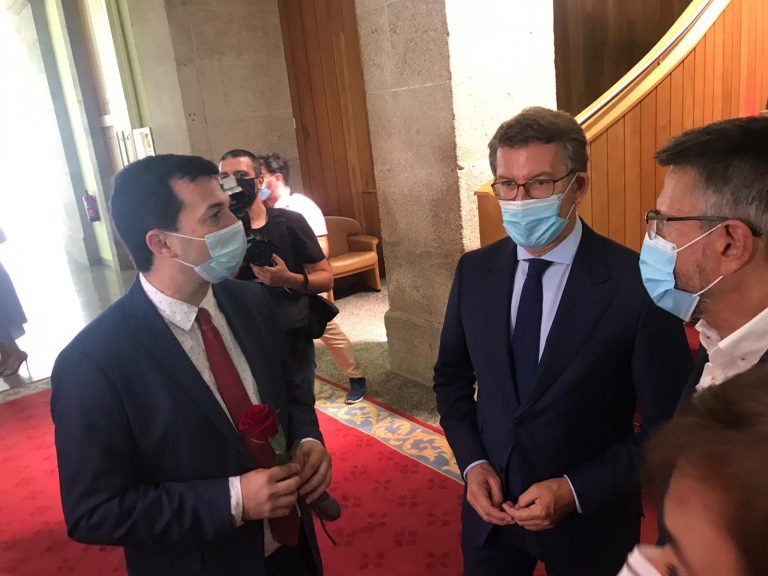 (AM) Pleno.- Feijóo da al PP de Ourense «libertad» para pactar un gobierno y pregunta a Caballero si el PSOE también