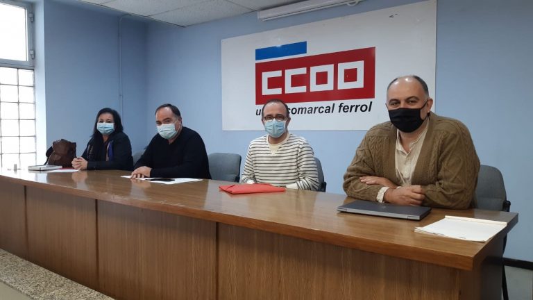 CC.OO. pide modernizar el astillero de Navantia Ferrol para «no poner en peligro su viabilidad»