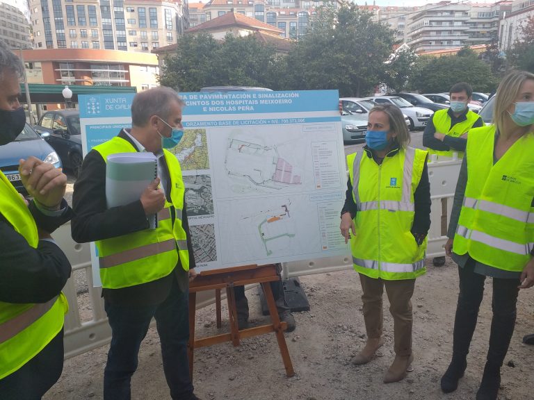 La Xunta inicia las obras de mejora de los accesos al Hospital Nicolás Peña de Vigo