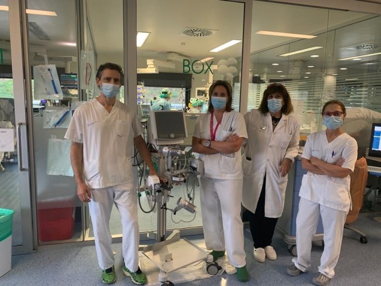 El Álvaro Cunqueiro, primer hospital gallego en implantar la terapia de lavado de CO2 para pacientes con COVID