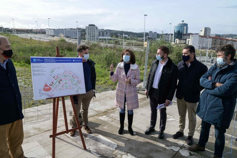 Medio Ambiente adjudica tres parcelas en el barrio de Xuxán en A Coruña para construir 194 viviendas protegidas