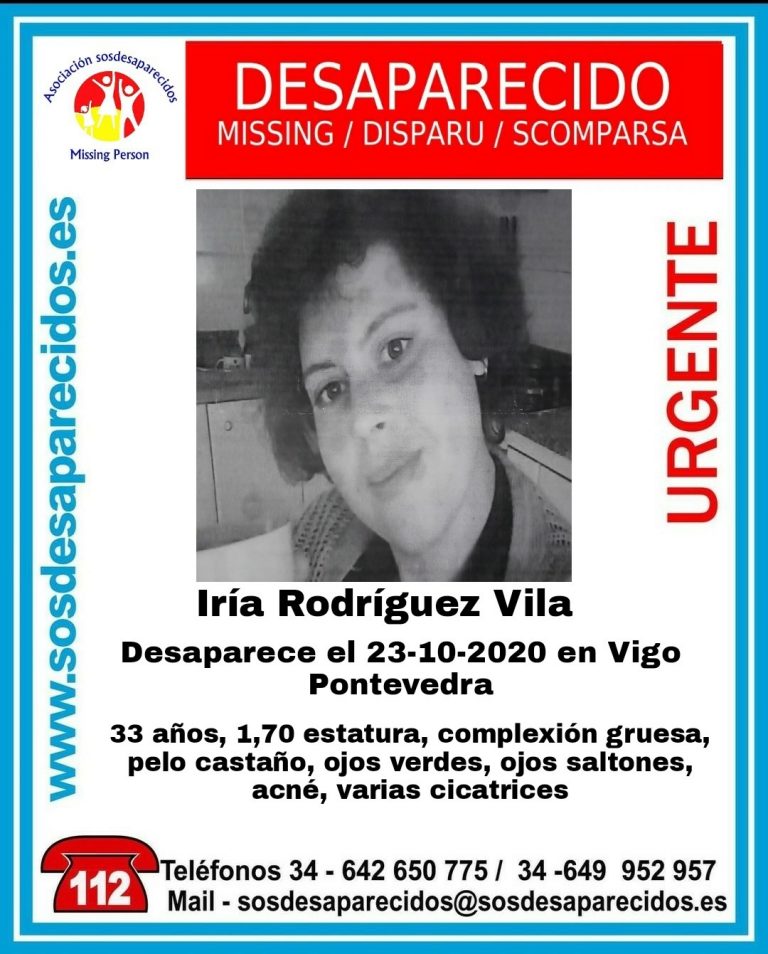 Buscan a una joven de 33 años de Vigo que lleva una semana desaparecida
