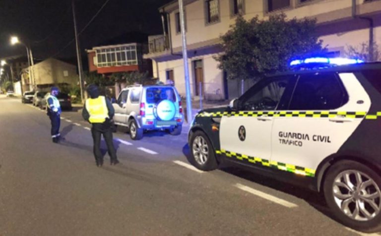 Denunciados dos conductores por incumplir el toque de queda y dar positivo por alcohol y drogas en Ourense