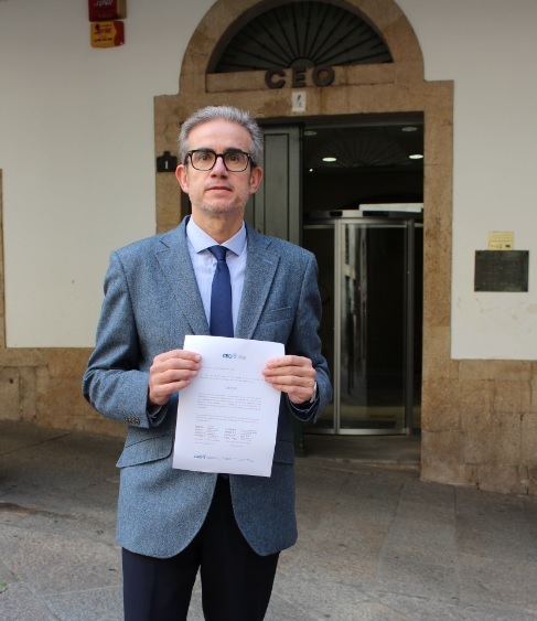 Formalizada la segunda candidatura para presidir la CEG, la del ourensano José Manuel Díaz Barreiros