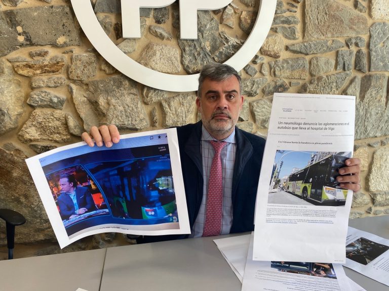 El PP pide la intervención de la concesionaria del autobús urbano de Vigo para garantizar la limitación del aforo