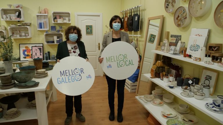 El BNG presenta una campaña de apoyo al pequeño comercio con el lema ‘Mellor local, mellor galego’