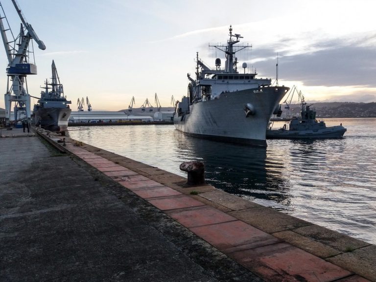 Regresa a Ferrol el buque ‘Patiño’ tras un despliegue de dos meses con una agrupación permanente de la OTAN