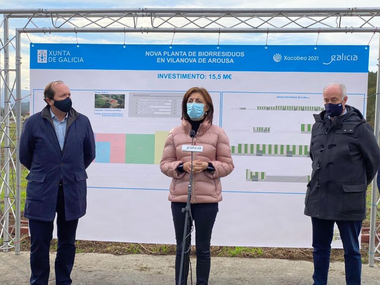 La Xunta licita por 157.000 euros el proyecto de la nueva planta de biorresiduos de Vilanova de Arousa