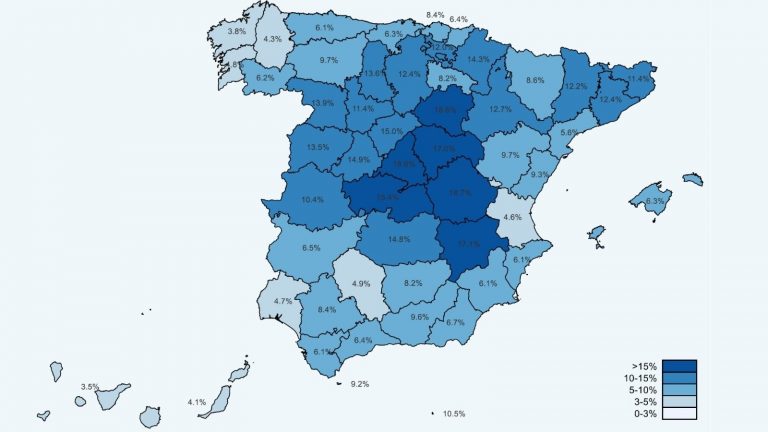 Solo el 4,5% de los gallegos pasaron la covid, la segunda tasa más baja del país