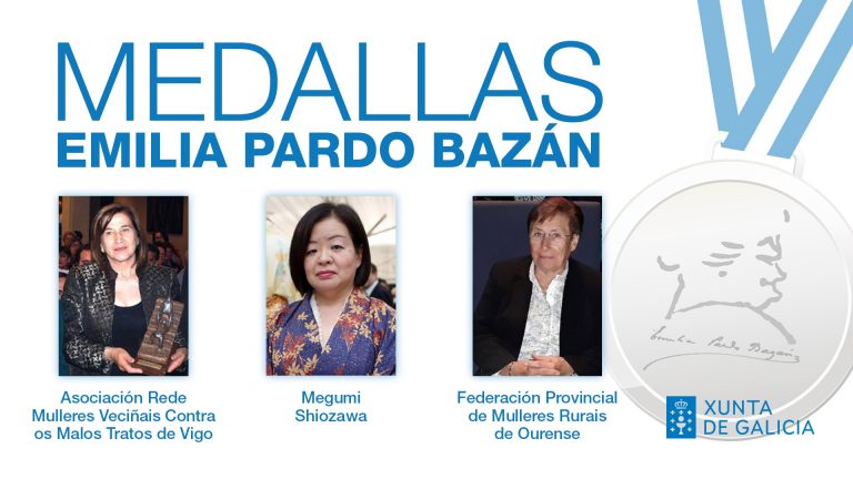 Federación de Mulleres Rurais de Ourense y Rede contra os Malos Tratos de Vigo, premiadas con las Medallas Pardo Bazán
