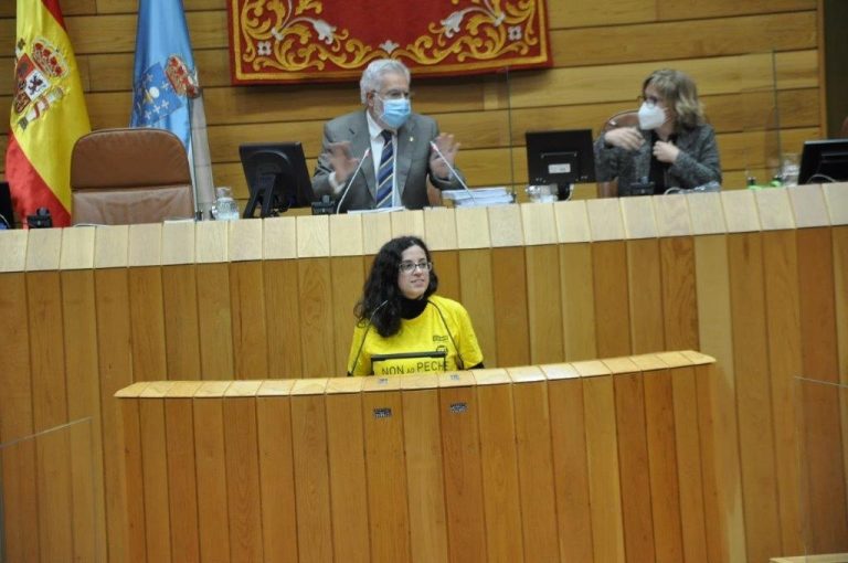 Rifirrafe entre el portavoz del PPdeG y el presidente de la Cámara por una camiseta que llevó el BNG