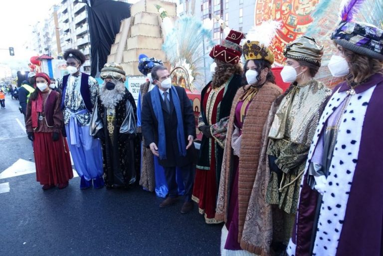 El alcalde de Vigo pide a los Reyes Magos el «fin» de la pandemia