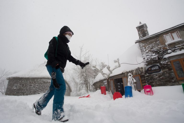 Calvos de Randín registró este lunes temperaturas que alcanzaron los 12,3 grados bajo cero