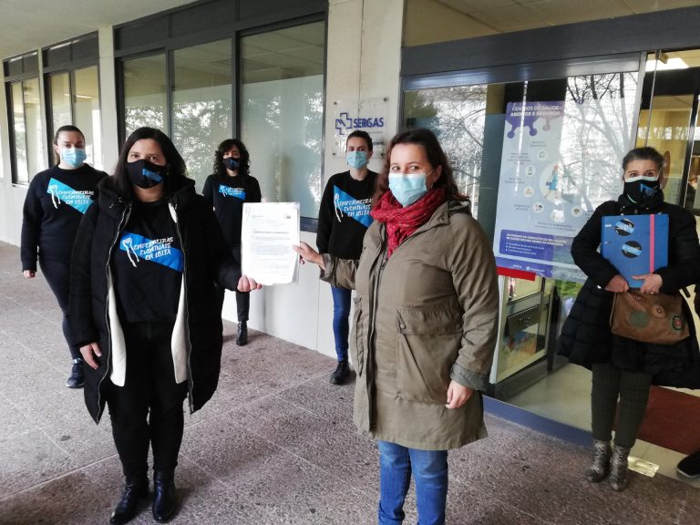 ‘Enfermeiras en Loita’ comparece el martes ante la Eurocámara para denunciar la precariedad laboral del Sergas