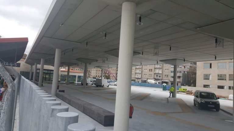 La estación de buses de Ourense comienza a operar desde este sábado en la intermodal, la primera en servicio en Galicia