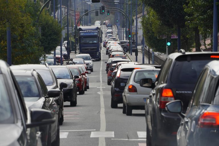 La reducción del tráfico debido a las restricciones conllevó la mejora de la calidad del aire en Galicia en 2020