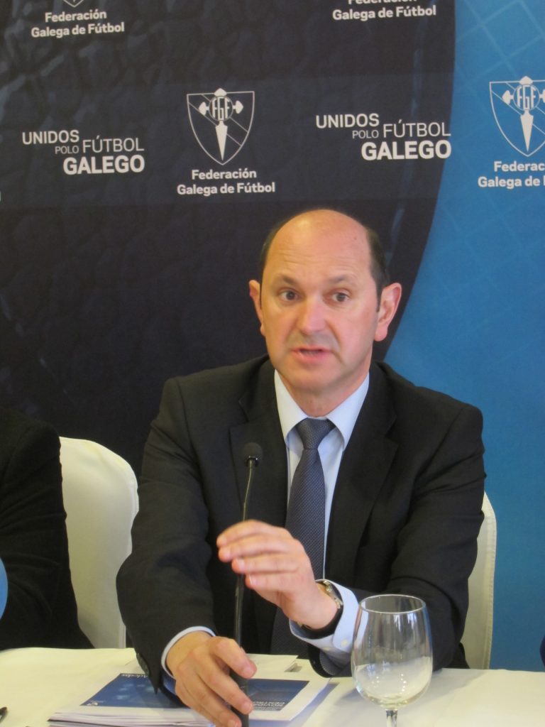 PSdeG exige a la Xunta impulsar la dimisión al frente del fútbol gallego de Louzán, condenado por prevaricación y fraude