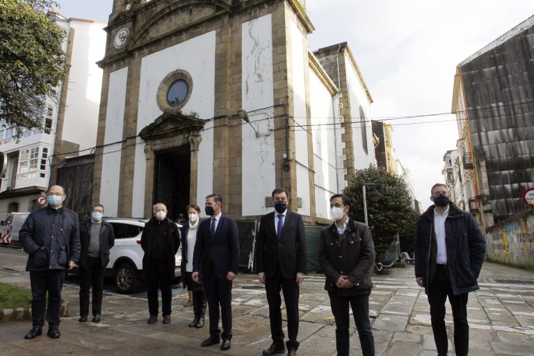 Los trabajos de restauración en la iglesia de Dolores de Ferrol arrancarán «en unos días»