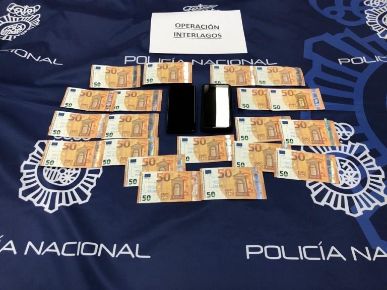 Cuatro detenidos, dos de ellos en A Coruña, en dos operaciones contra la introducción y distribución de moneda falsa
