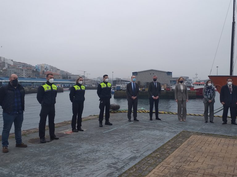Casi un centenar de policías portuarios de Vigo podrán formarse en la Academia Galega de Seguridade Pública