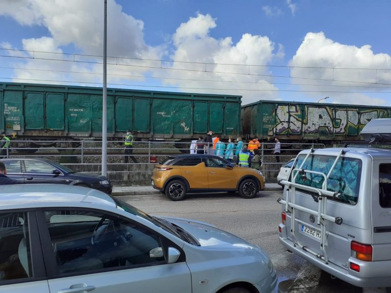 Restablecido el tráfico ferroviario entre O Porriño y Tui tras una suspensión momentánea por un arrollamiento mortal