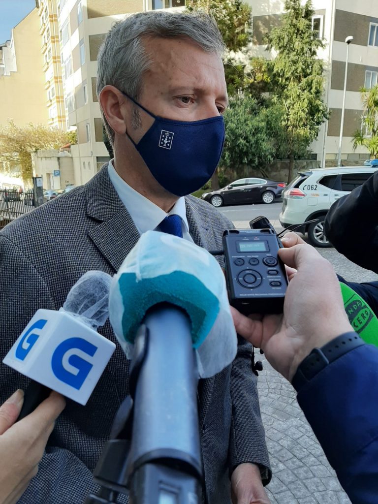 Rueda critica la declaración del presidente de Ence como ‘persona non grata’ en Pontevedra: «Es no entender el problema»