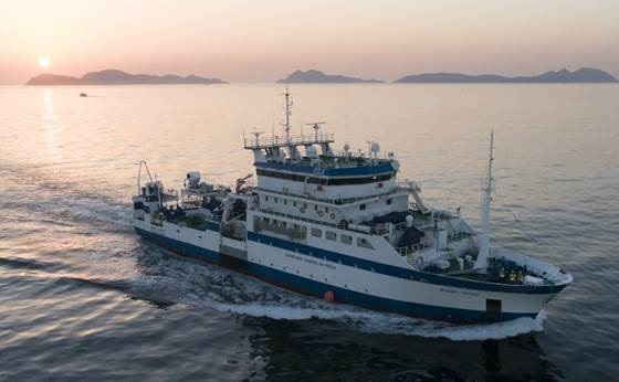 El buque oceanográfico ‘Miguel Oliver’ partirá este viernes de Vigo para estudiar el ecosistema pelágico de la zona