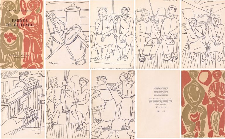 Una edición facsímil recupera el ‘Fardel de eisilado’, obra de Luís Seoane pionera de la poesía social gallega