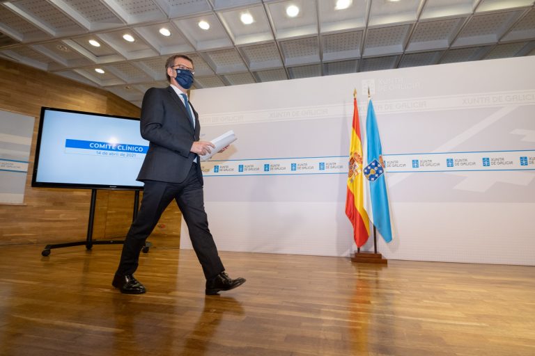 Feijóo da por hecho la suspensión de la ley de salud: «Estamos preparados para recibir la comunicación del TC»