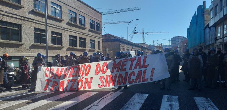 Trabajadores del metal: «El agravio de este convenio nos va a llevar a las colas del hambre»