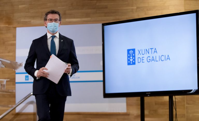 Galicia ampliará horarios con el fin del estado de alarma y trabaja en una vía jurídica para restringir