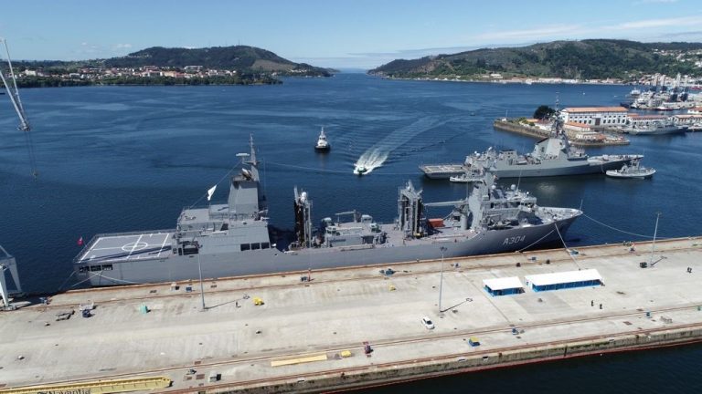 Navantia Ferrol despide el segundo buque AOR para la Marina de Australia y entra en subactividad