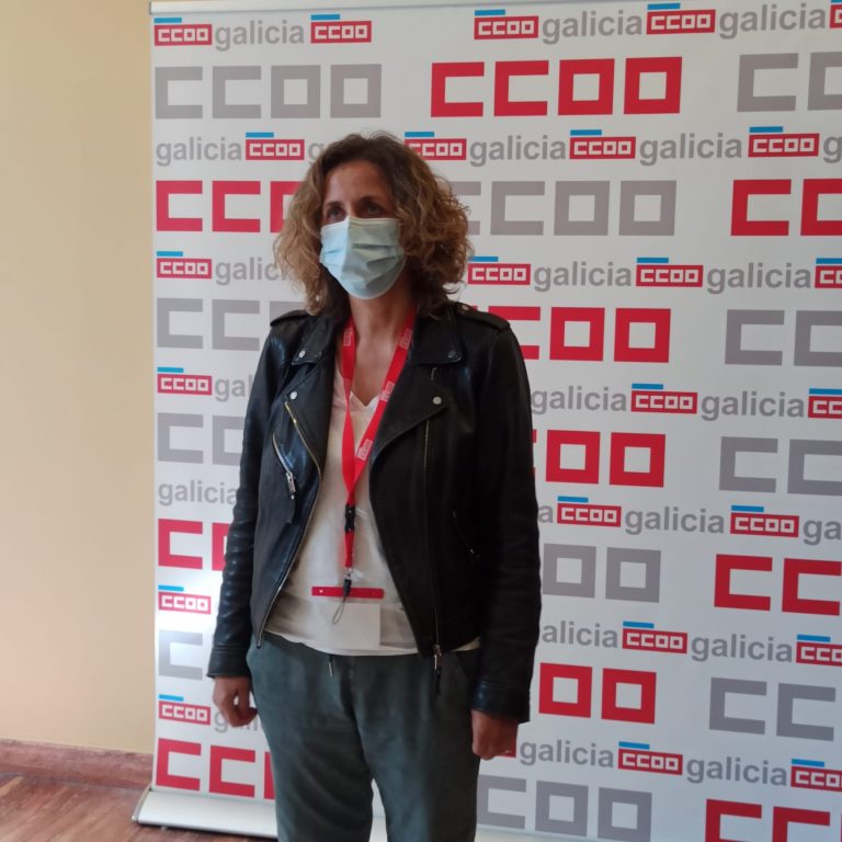 Amelia Pérez: «Que yo sea secretaria general de CCOO es romper otro techo de cristal»