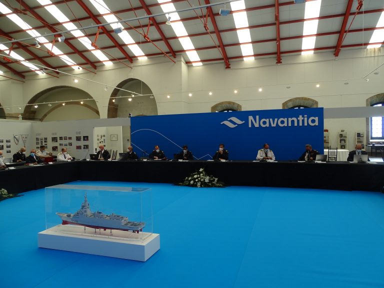 El programa de la fragata F-110 supera con éxito en Navantia Ferrol su revisión de diseño preliminar