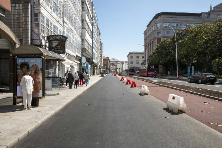 El Ayuntamiento de A Coruña convierte en peatonal Rúa Nueva