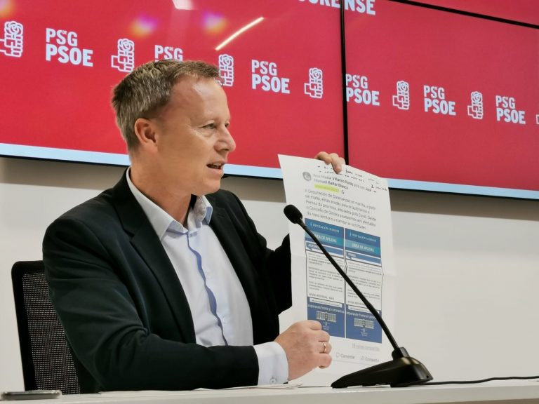 El PSOE pide la dimisión de Ucha (DO), al que tacha de «sheriff de gatillo fácil» y de representar «la ultraderecha»