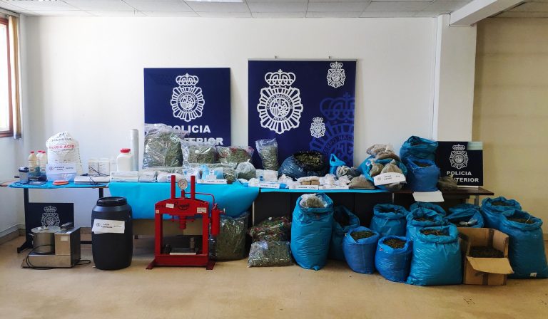 Desarticulan en Meis (Pontevedra) un laboratorio que procesaba droga y confiscan casi un kilo de crack
