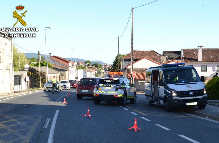 Investigado un conductor ebrio vecino de Pontevedra tras huir de Tráfico después de cometer una infracción grave