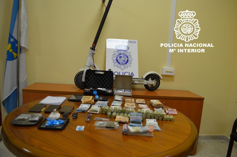 Cinco detenidos de un clan familiar por tráfico de drogas en Ourense a los que interceptaron hachís y cocaína