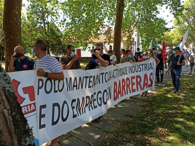 Una marcha de la CIG rodea la Xunta para reclamar «empleo digno» y «un cambio radical» de políticas ante la crisis
