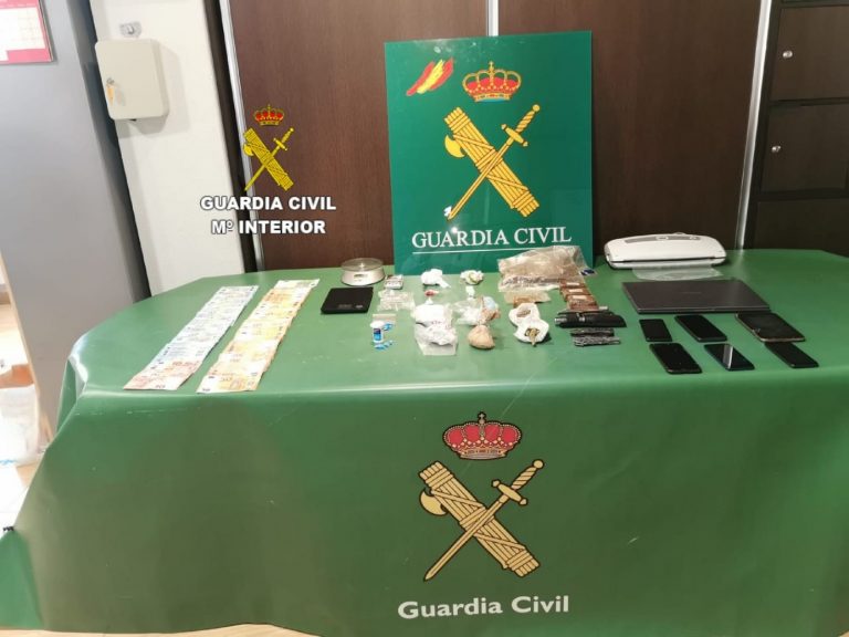 Detienen a siete personas en la desarticulación de un grupo criminal dedicado al tráfico de estupefacientes