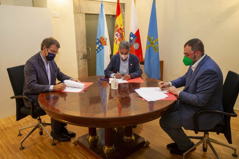 Galicia, Asturias y Cantabria colaboran para impulsar el desarrollo de la energía eólica marina