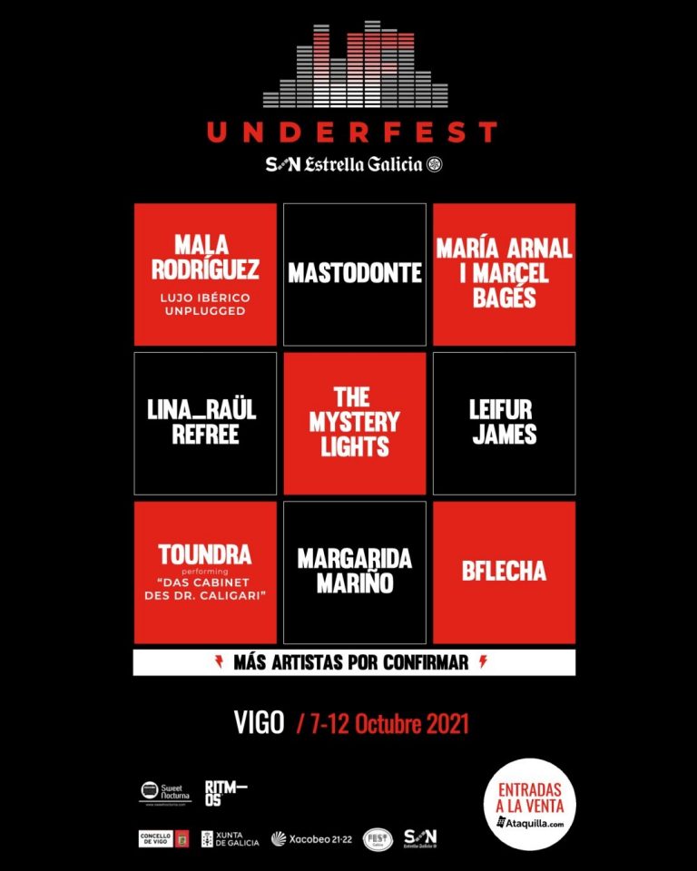 Mala Rodríguez, The Mistery Lights y Leifur James participarán en el festival Underfest en octubre