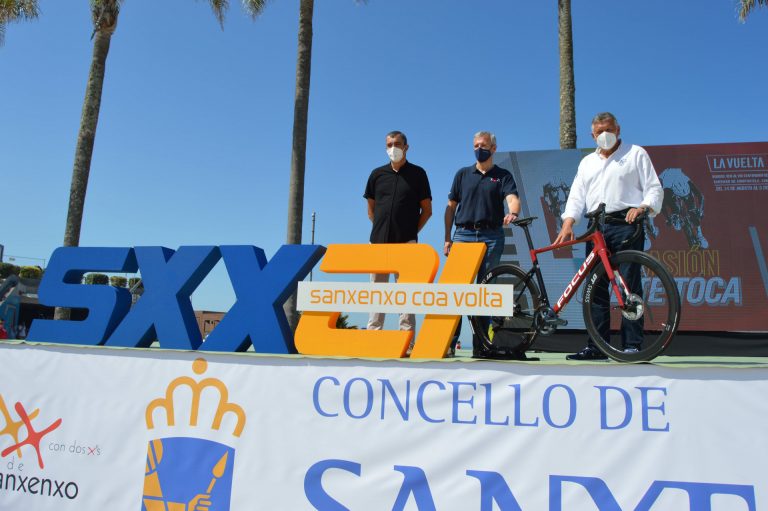 La Xunta ve en La Vuelta Ciclista 2021 el «escaparate perfecto» para Galicia y el Xacobeo