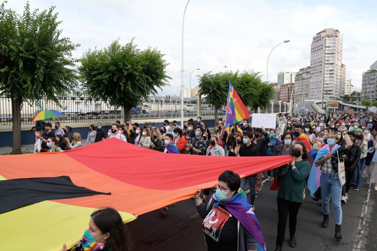 Más de un millar de personas reclaman «justicia para Samuel» en A Coruña