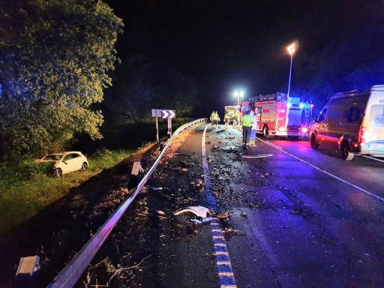 El 061 atendió a 80 personas por 59 accidentes de tráfico en Galicia el fin de semana, de las que una murió