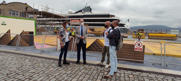 El presidente del Puerto de Vigo señala como un «referente» al festival O Marisquiño, que se prepara para su celebración