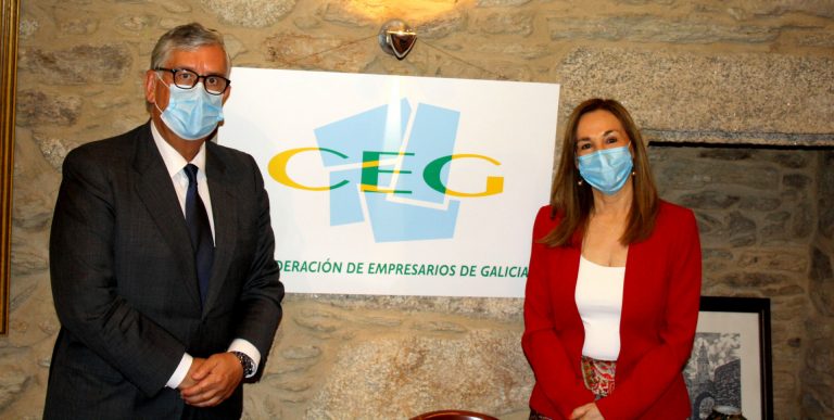 La CEG recibe la visita de la embajadora de Uruguay en España y acuerdan retomar las misiones comerciales con Galicia