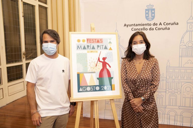 El Ayuntamiento de A Coruña presenta las Fiestas de María Pita 2021 como «las mejores dentro de la responsabilidad»