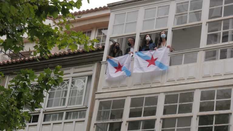 El BNG hace un llamamiento a la sociedad para colgar la bandera gallega en sus balcones para celebrar el 25 de julio
